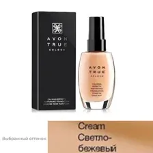 Avon Тональный крем "Спокойное сияние", Светло-бежевый/Cream, 30 мл