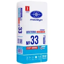 Шпатлевка Тайфун Мастер 33, 20 кг