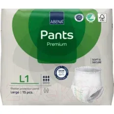 Трусы-подгузники для взрослых Abena Pants L1 Premium (15 шт)