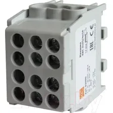 Клемма КС КВС распределительная с двойным винтом 2x25/4x16 / 92090 (серый)