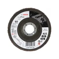 Круг лепестковый 115х22,2 мм K60 плоский BOSCH X581 Best for Inox