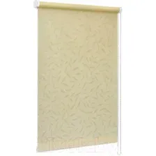 Рулонная штора Delfa Сантайм Жаккард Оливия СРШ-01М 8262 (115x170, кремовый)