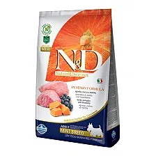 Сухой корм для собак Farmina N&D Grain Free Pumpkin Lamb & Blueberry Adult Mini (7кг)