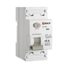 Выключатель дифференциального тока ВД-100N 2P 100А 30мА PROXIMA EKF E1026MA10030