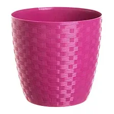 Кашпо BigPlast Stars Ratan 39101 (розовый)
