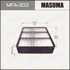 Фильтр воздушный MASUMA MFA-303