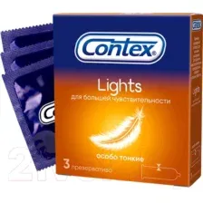 Презервативы Contex Lights №3