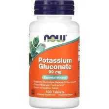 Potassium Gluconate 99 mg, 100 таб