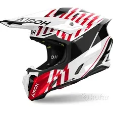Мотошлем Airoh Twist 3 Color TW314-S (S, белый глянец)