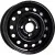 Штампованный диск Eurodisk 64A50C 15x6" 4x100мм DIA 60.1мм ET 50мм Black