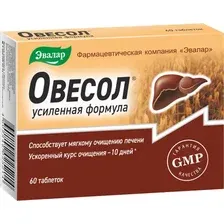 БАД Эвалар Овесол усиленная формула (60 таблеток)
