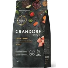 Сухой корм для кошек Grandorf Fresh Adult (Индейка и батат) 2 кг