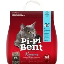 Наполнитель для туалета Pi-Pi Bent Классик 5 кг