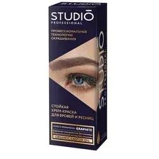Крем-краска для бровей и ресниц STUDIO Professional, тон графит, 80 мл