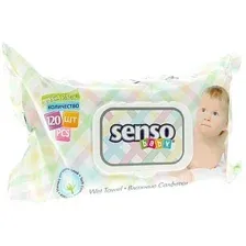 Салфетки влажные Senso Baby 120 шт