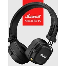 Беспроводные наушники Marshall Major 4 (Replica)  Маршал Мейджор 4, чёрные (реплика)