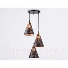 Люстра Ambrella Traditional TR8435/3 BK/FGD (черный/золото)
