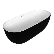 Ванна акриловая Grossman GR-2502M Black Classic 160x80