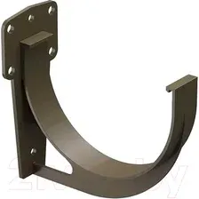 Кронштейн желоба Docke Premium 120мм (шоколад)