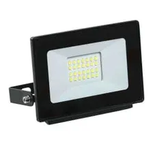 Прожектор светодиодный 20W 6500K черный IP65 InHome
