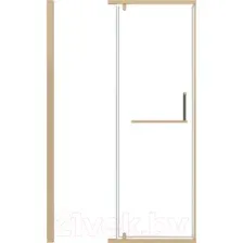 Душевая дверь Grossman Pragma 100x195 100.K33.03.100.32.00 (золото сатин/стекло прозрачное)