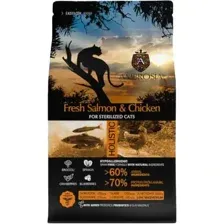 Сухой корм для кошек Ambrosia Adult Sterilized Fresh Salmon &amp; Chicken (для стерилизованных с лососем и курицей) 1.5 кг