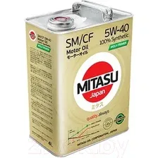 Моторное масло Mitasu Moly-Trimer SM 5W40 / MJ-M12-4 (4л)