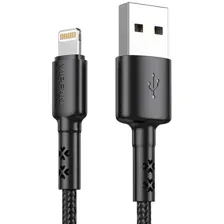 Кабель Vipfan X02 USB-Micro (1.8м, черный)