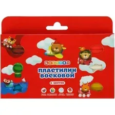 Пластилин Цветик 3241695 (6 цветов)