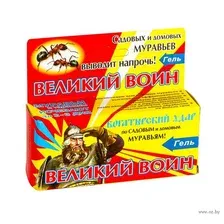 Гель от муравьев Великий воин 45гр