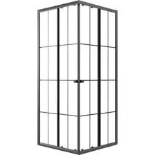 Душевой уголок Niagara Eco NG-1010-14QKL 100x100x190 (черный/стекло клетка)