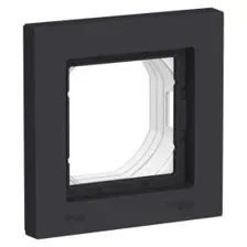 Рамка 1-ая IP44 | ATN441001 | SE Atlasdesigneee Aqua Карбон