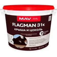 Краска MAV Flagman ВД-АК-1031К 3 л (графит)