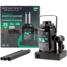 Бутылочный домкрат RockForce RF-T92507(BR)(Euro) 25т