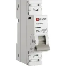 Выключатель автоматический EKF PROxima ВА 47-63N / M634140C