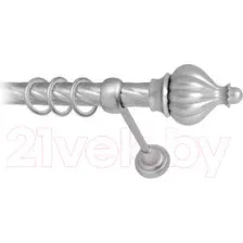 Карниз для штор Lm Decor Купол 145 1р витой 25мм (сатин, 3.6м)