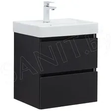 Aquanet Тумба под умывальник Вега 2.0 100 337951 (черный)