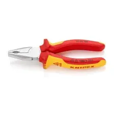 Плоскогубцы 200мм комбинированные хромированные Knipex