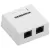 Розетка компьютерная IEK Generica CS2-1C5EU-22-G