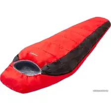 Спальный мешок Acamper Nordlys 2x200г/м2 (правая молния, красный/черный)
