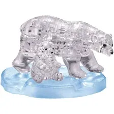 3Д-пазл Crystal Puzzle Два белых медведя 90160