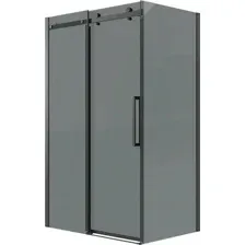 Душевой уголок Grossman Classic 160x80x195 120.K33.04.1680.21.10 (черный матовый/стекло тонированное)