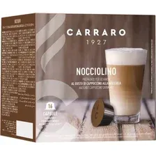 Кофе в капсулах Carraro Nocciolino Dolce Gusto 16 шт