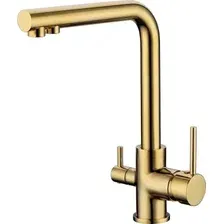 Смеситель Grocenberg GB40551 (золото матовый)