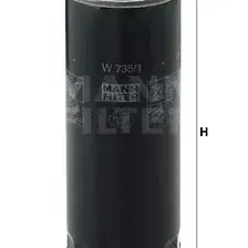Масляный фильтр MANN W 735/1