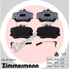 Тормозные колодки дисковые передняя ось ZIMMERMANN 21439.900.1