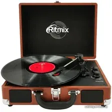 Виниловый проигрыватель Ritmix LP-160B Brown