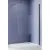 Душевая стенка Aquatek Walk in с держателем 140x200 AQ.WI.140.3BL (черный/прозрачное стекло)