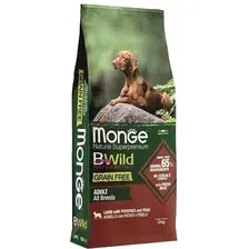 Сухой корм для собак Monge Bwild Grain Free Adult Lamb (12кг)
