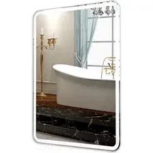 Пекам Зеркало Marta 1 50x60 marta1-50x60B (с подсветкой,с бесконтактным сенсором)